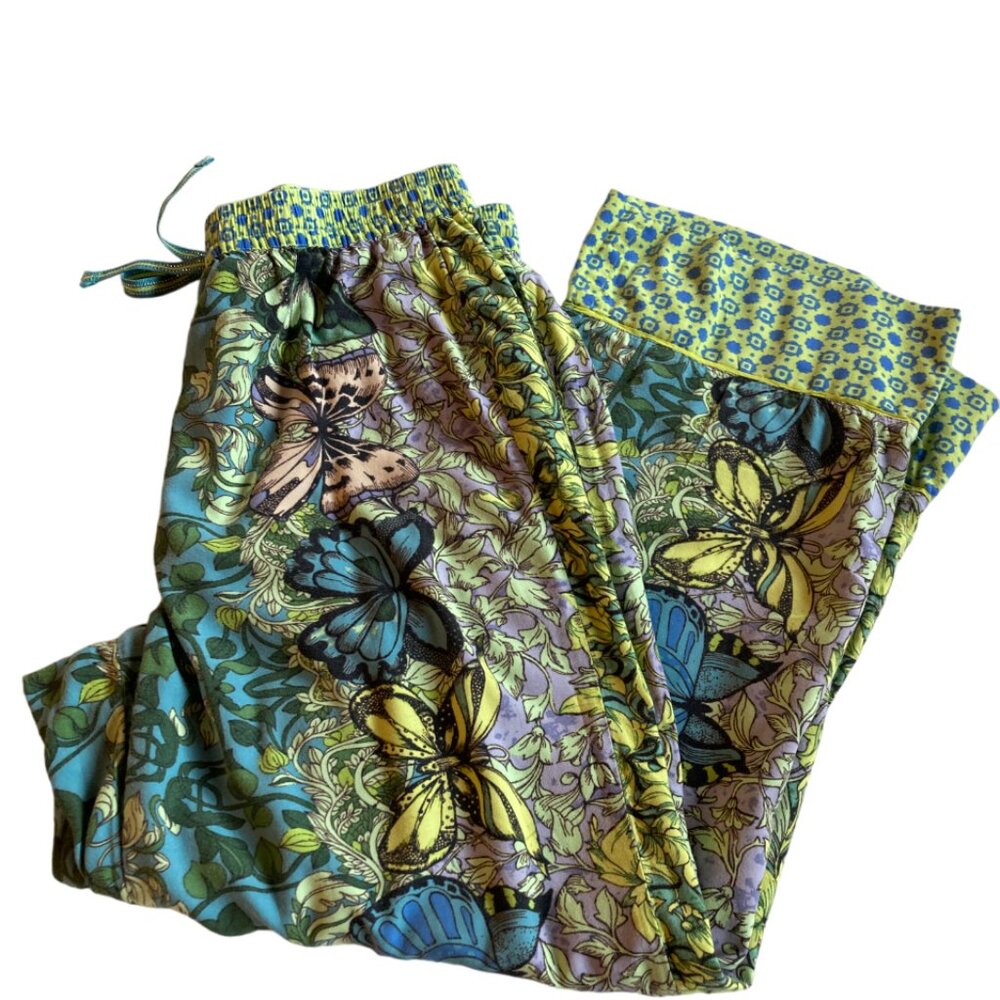 Anthropologie Alexandra Farmer Secret Garden Casual Pants  Medium